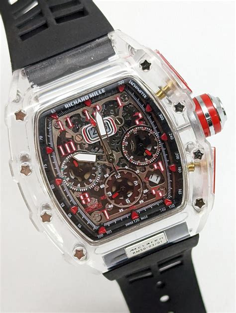 richard mille 6.3|Richard Mille wrist watch.